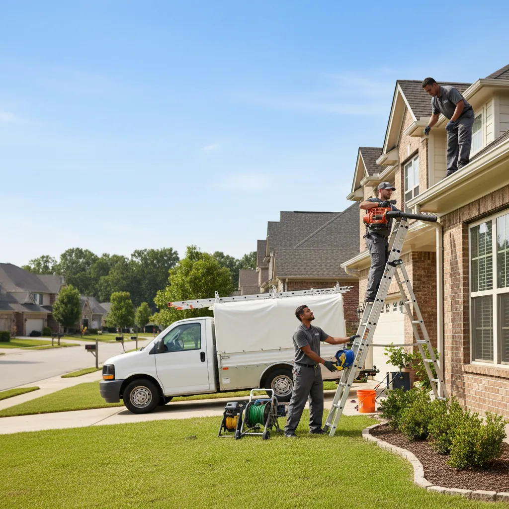 Home Gutter Service in Round Mountain, TX near me